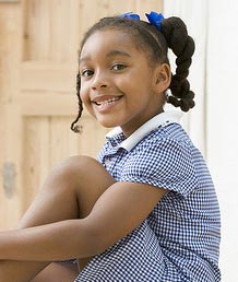 stock photo of a little girl